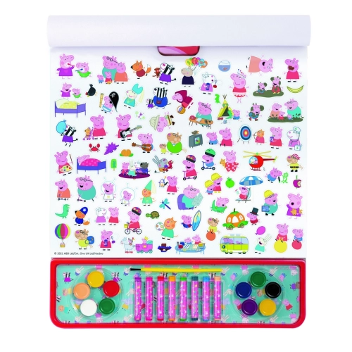 AS Gigablock zestaw artystyczny 4w1 Peppa 7355